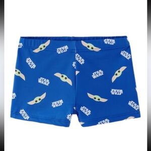 Zara Star Wars Boys Swim Aqua Shorts size 8-9 yrs